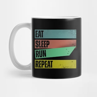 Eat Sleep Run Repeat Mug